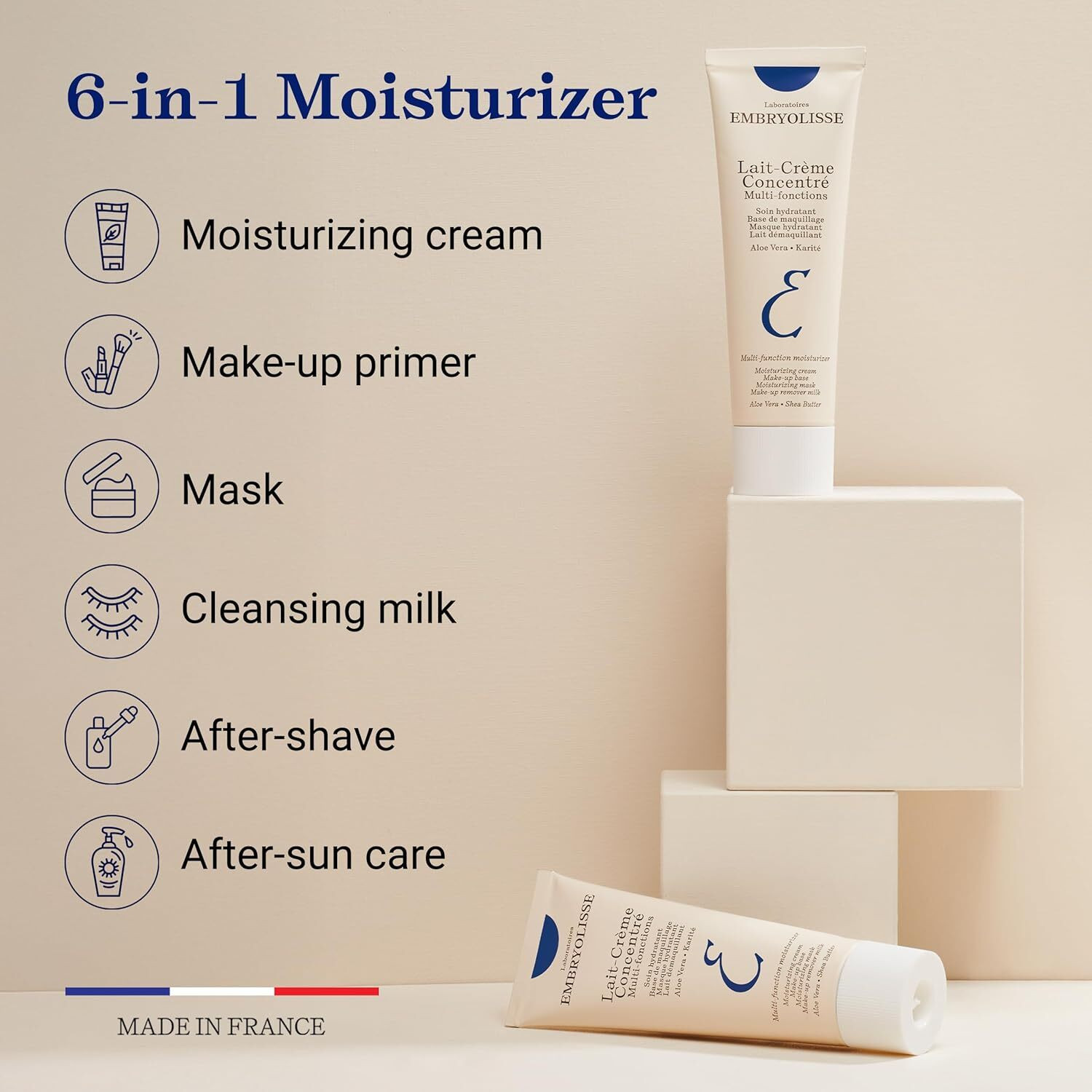 Image of Embryolisse Lait-Creme Concentre - 3 in 1 Multifunction Moisturiser