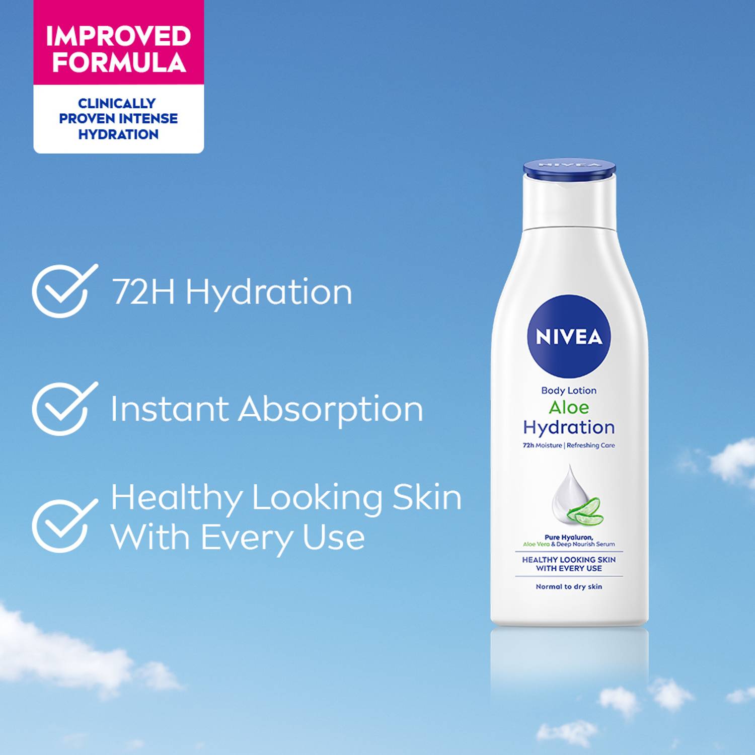 NIVEA Aloe Hydration Lotion Moisturizer 200ml - Image 4