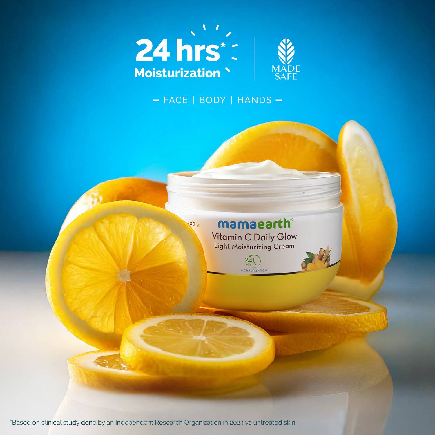 Mamaearth Vitamin C Daily Glow Light Moisturizing Cream 50g - Image 5