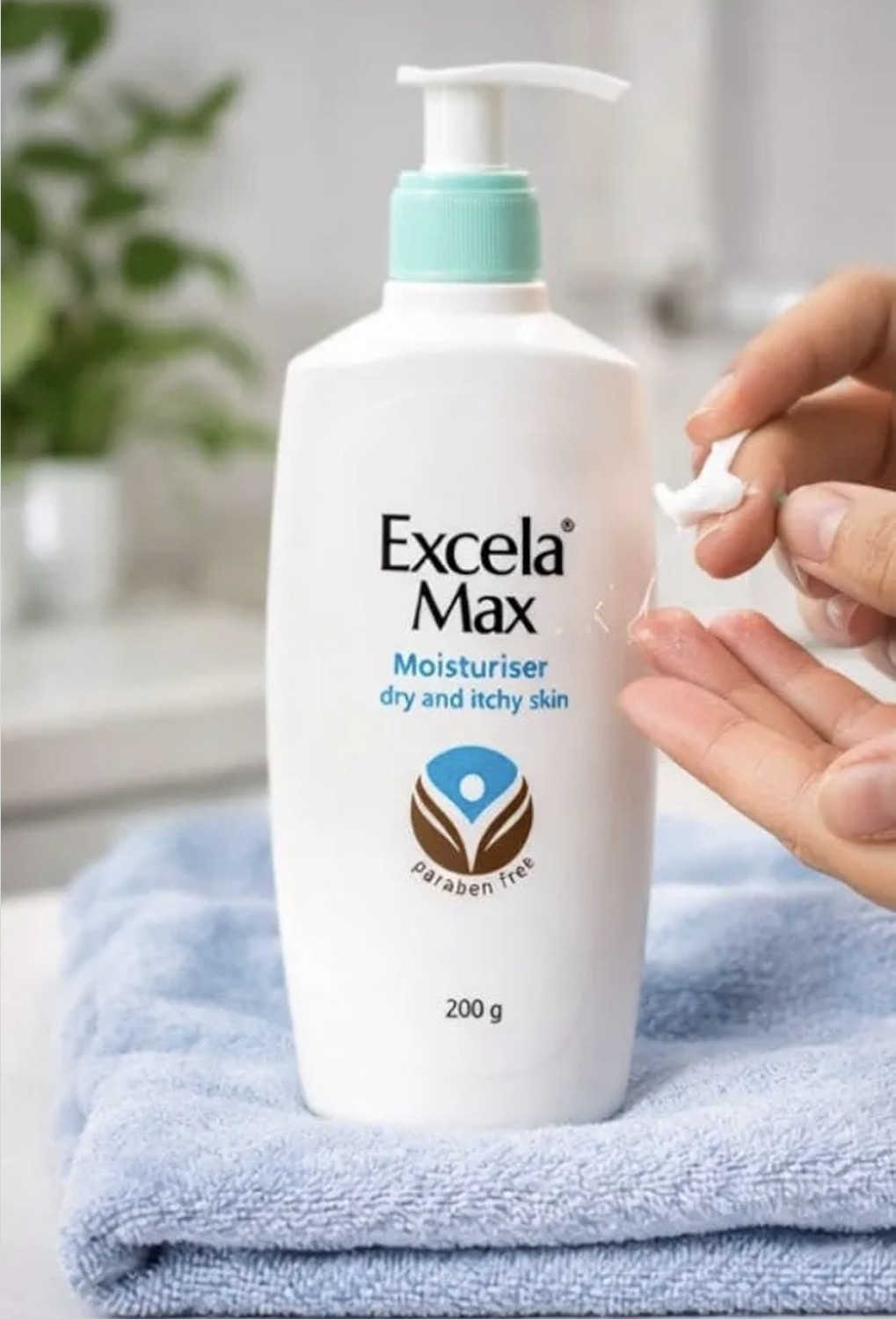 Image of excelamax Moisturiser For Dry and Itchy Skin | Paraben Free