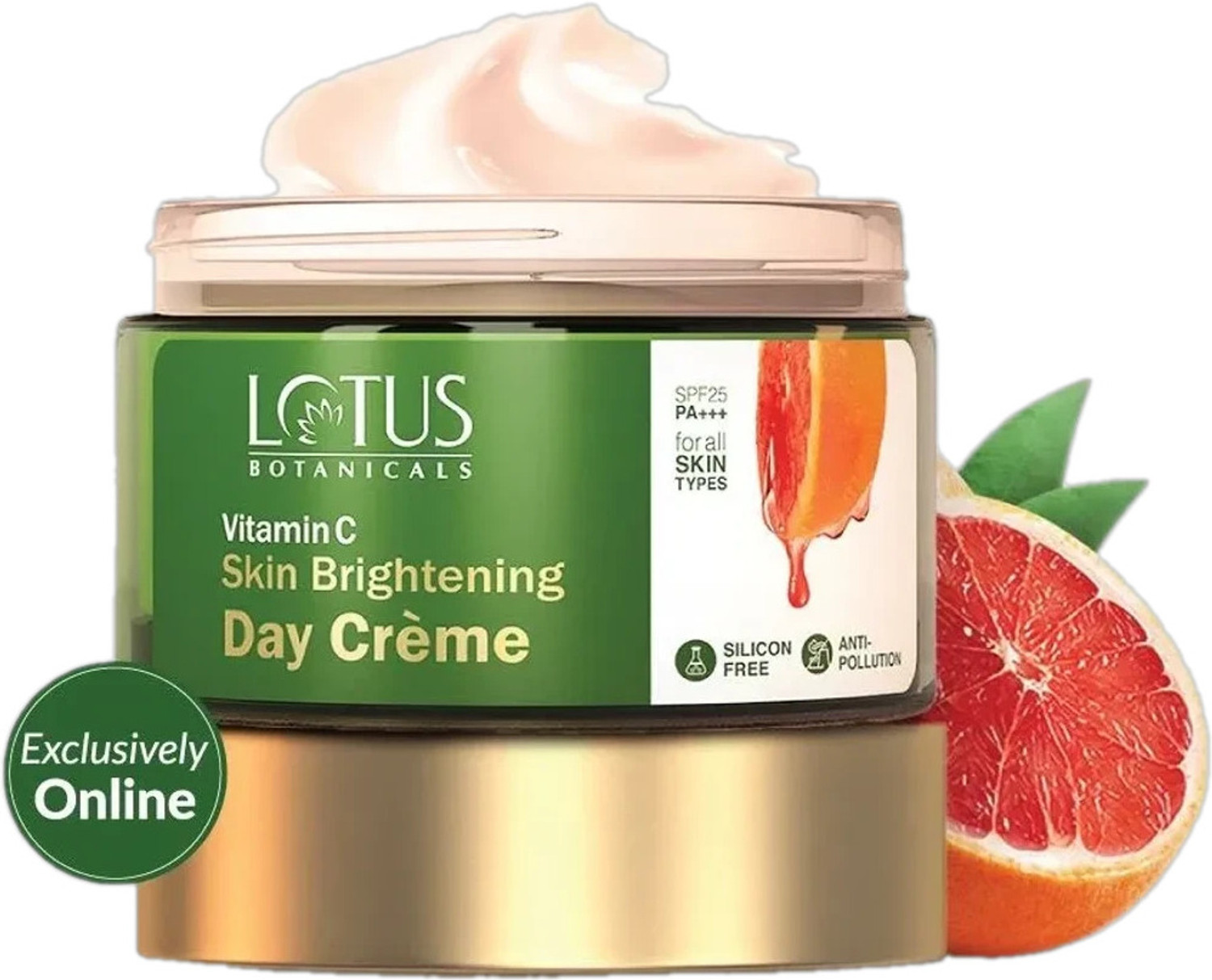 Image of Lotus Botanicals Vitamin C Skin Brightening Day Cream SPF