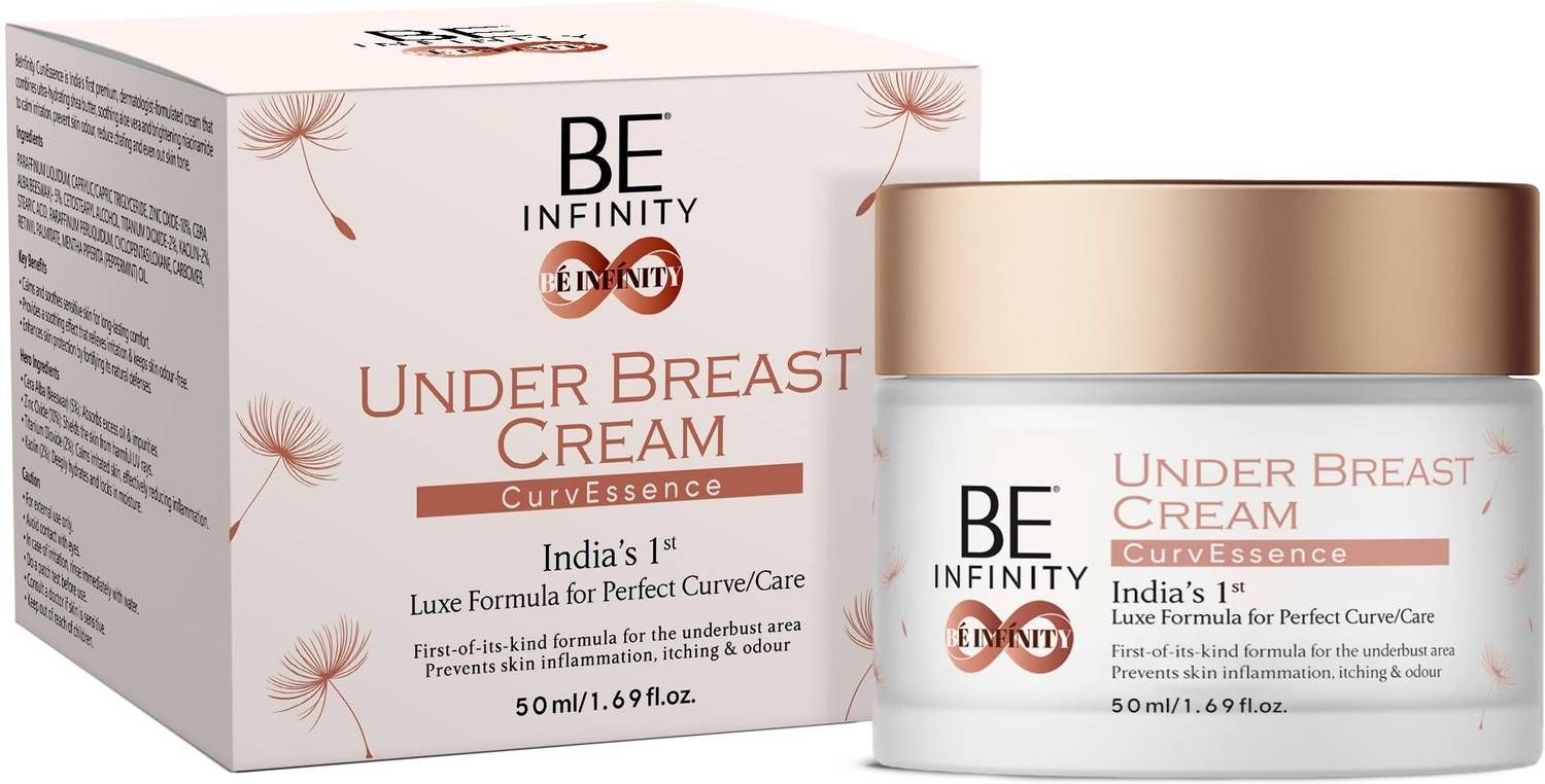 BE INFINITY CurvEssence Under Breast Cream for Women | Beeswax