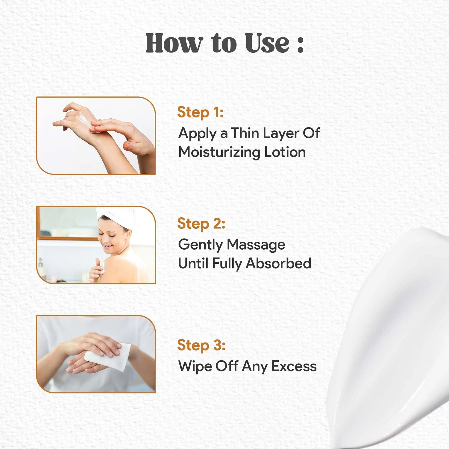 Image of LA'BANGERRY Almond & Vitamin E Body Lotion for Gentle Care Daily