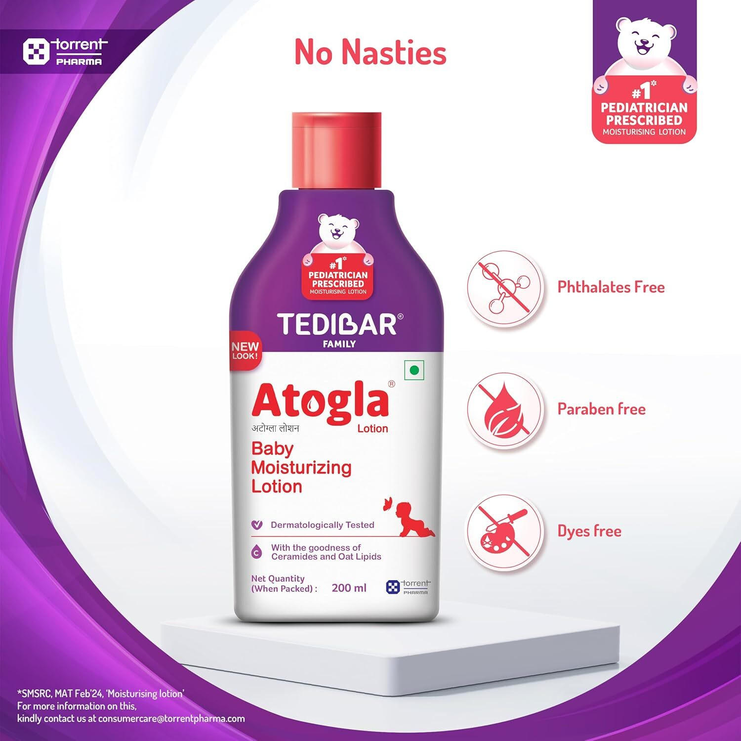Image of Torrent Pharma ATOGLA Baby LOTION (2x100)