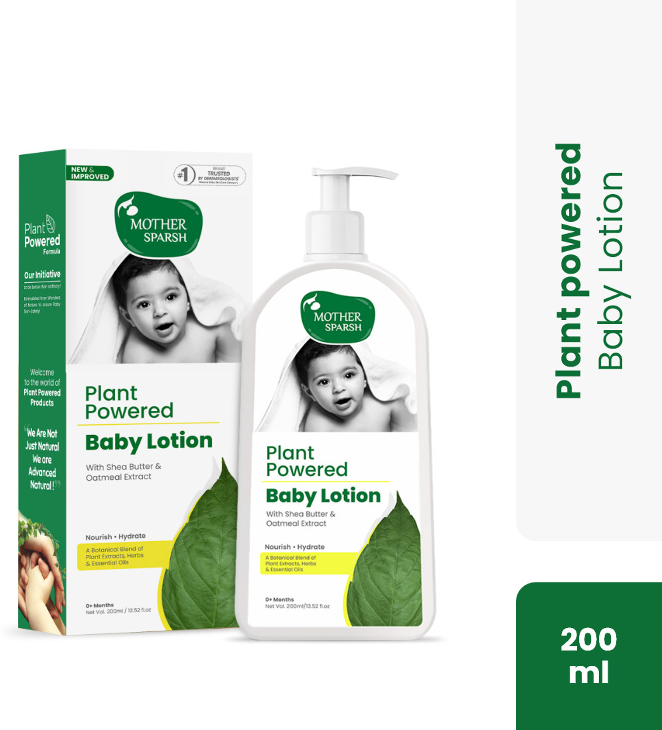 Image of Mother Sparsh Plant Powered Natural Baby Lotion