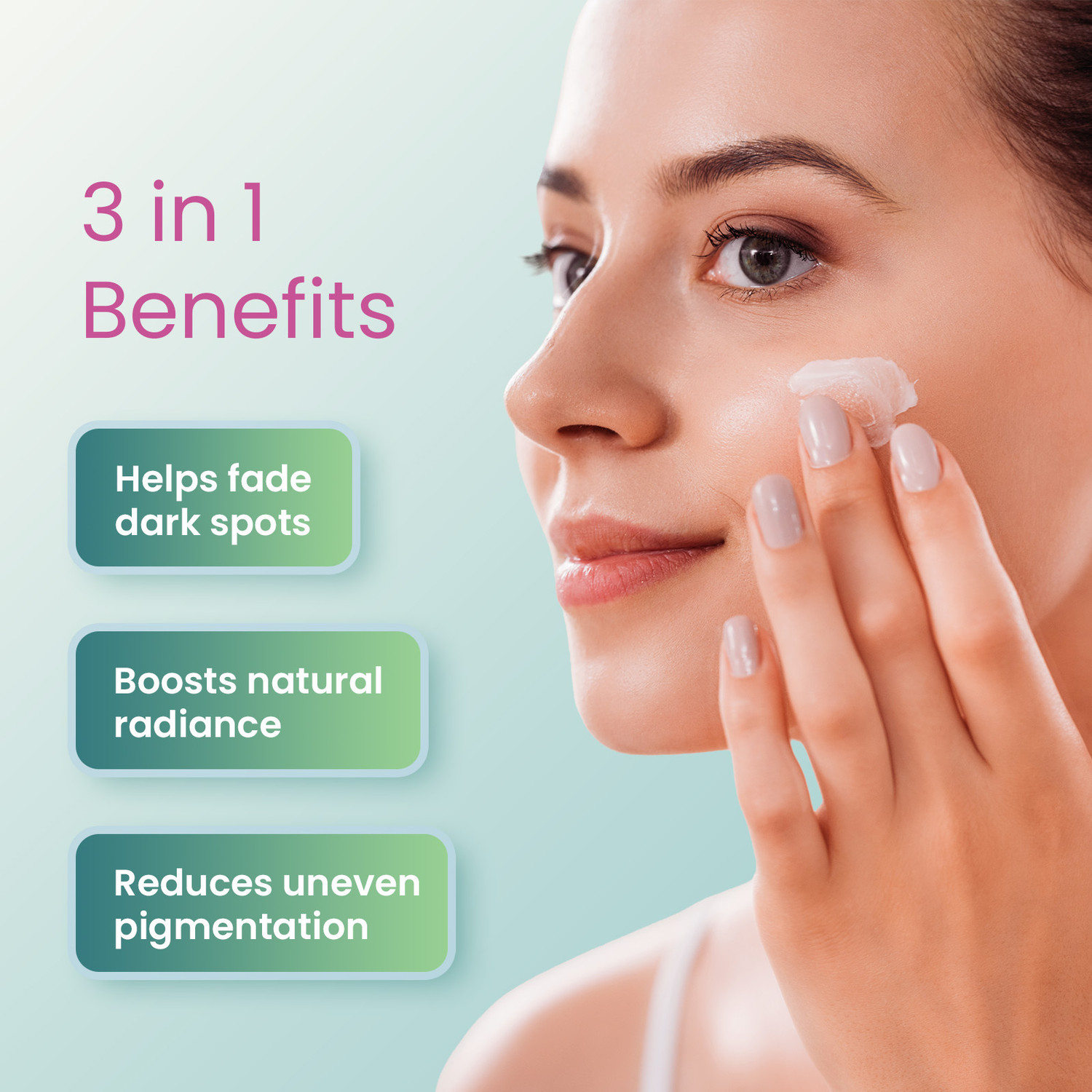 Image of LOTUS HERBALS WhiteGlow Skin Whitening & Brightening Massage Creme