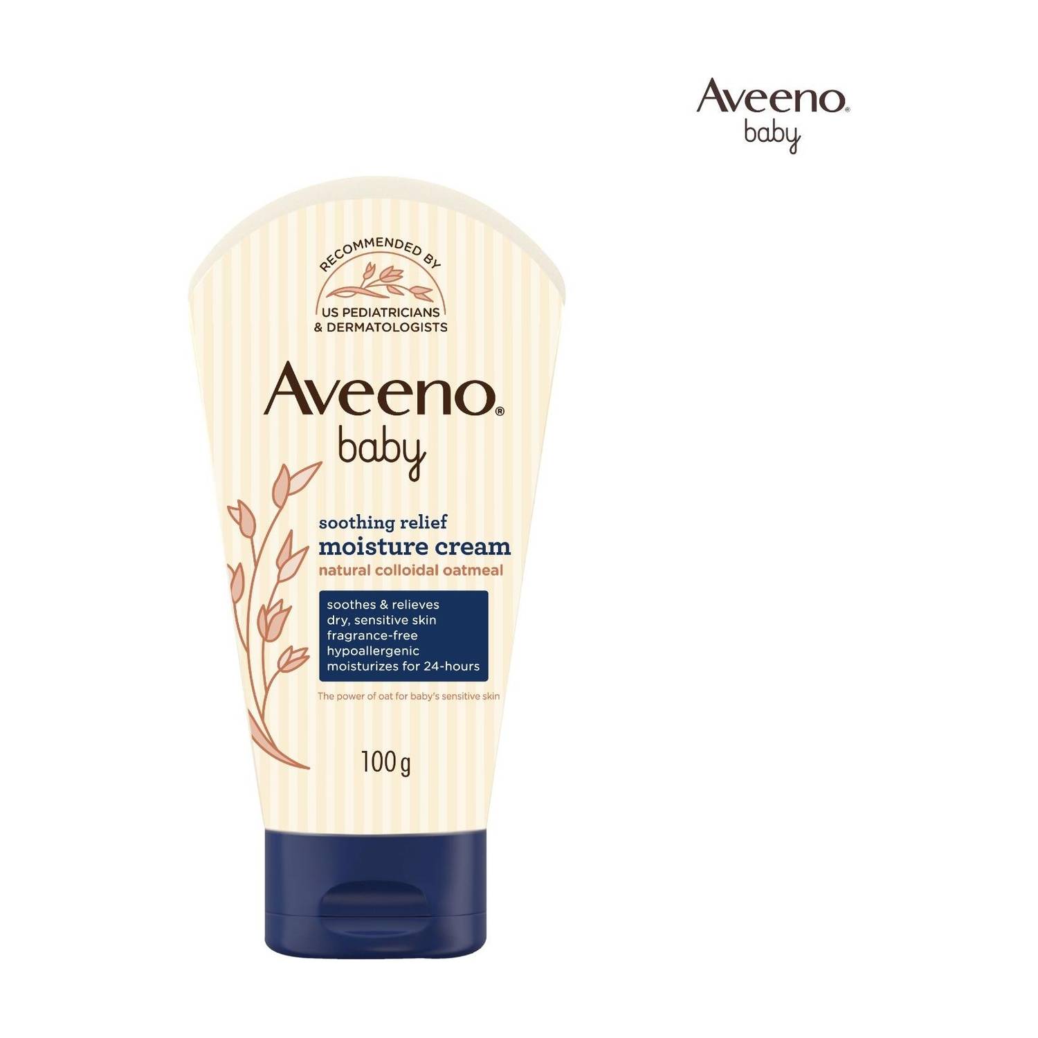 Aveeno Baby Soothing Relief Moisture Cream | Soothes & restores Dry and Sensitive Skin