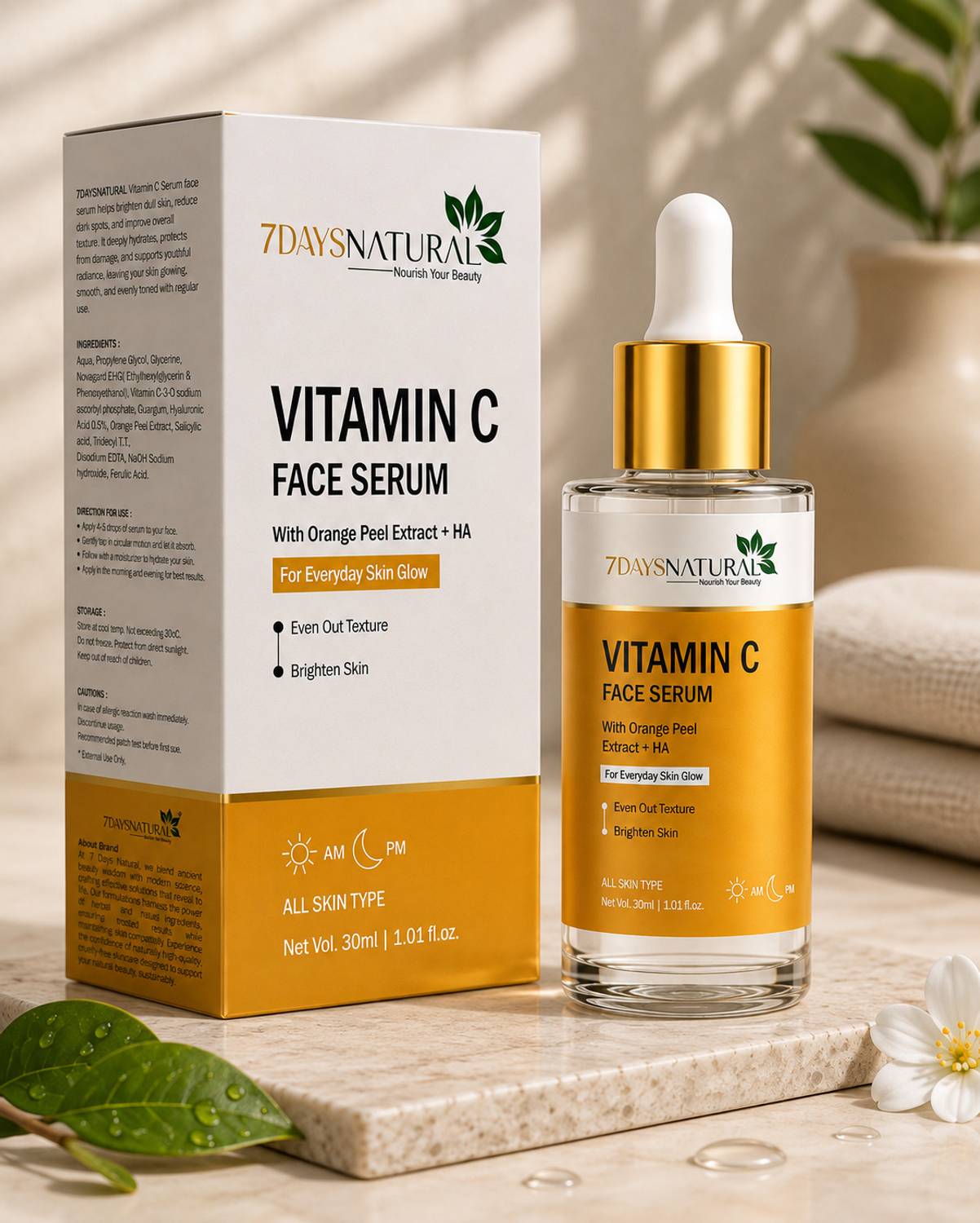 Brillare Vitamin C Face Serum 30ml - Image 1