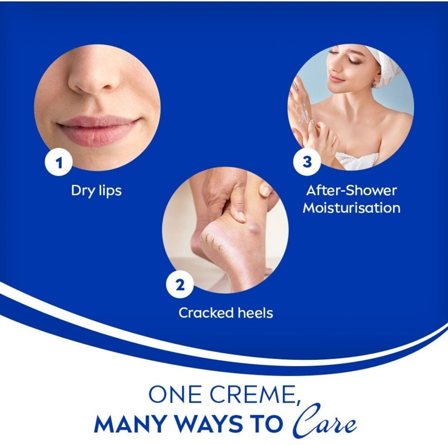Image of NIVEA Creme, Blue Cream Moisturizer for Face, Hand & Body, Made in Germany, Original (100 ml)