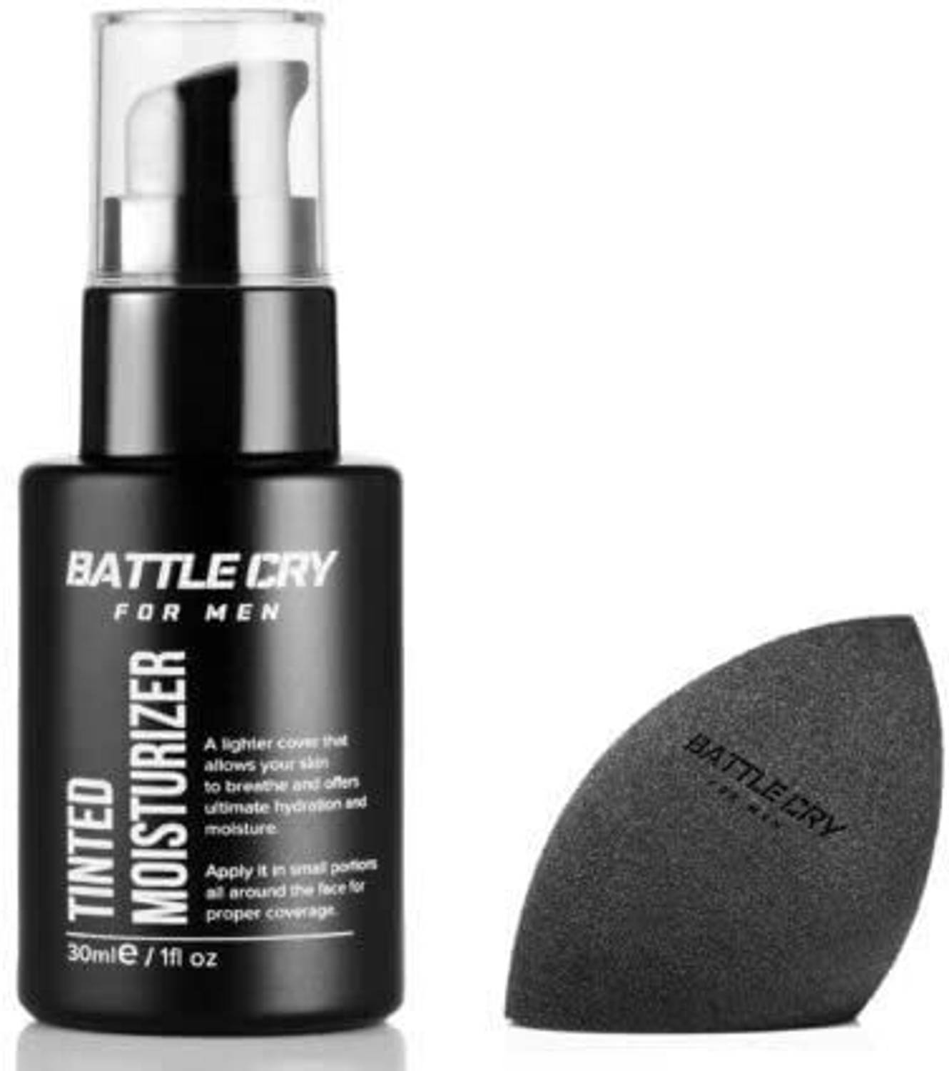Battlecry Daily Essential Kit For Men, Face Moisturizer, Medium