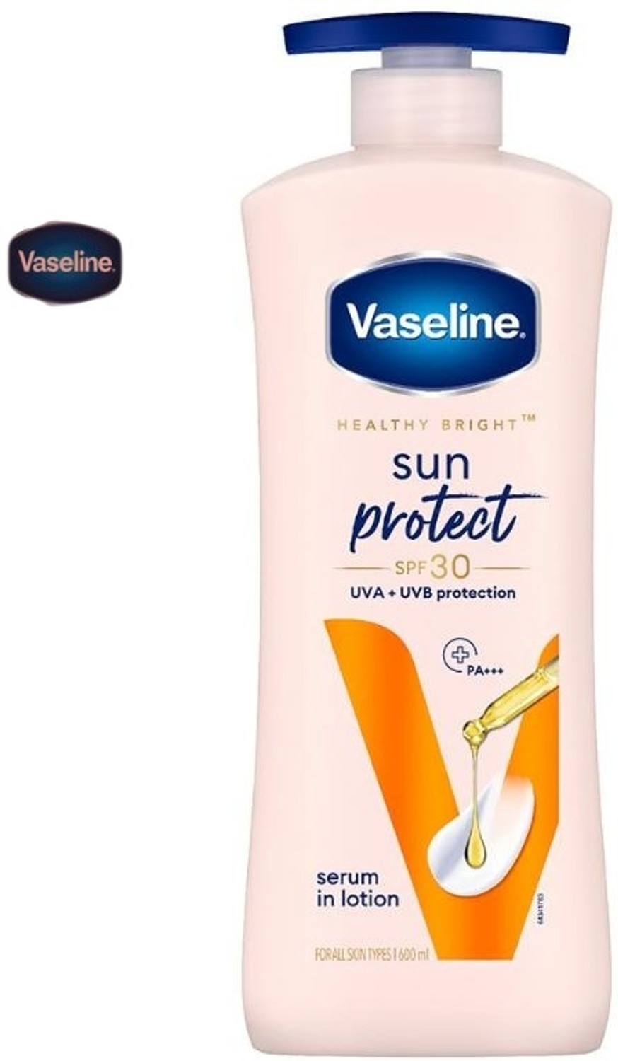 Image of Vaseline Sun + Pollution Protection SPF 30 Body Lotion for Softening