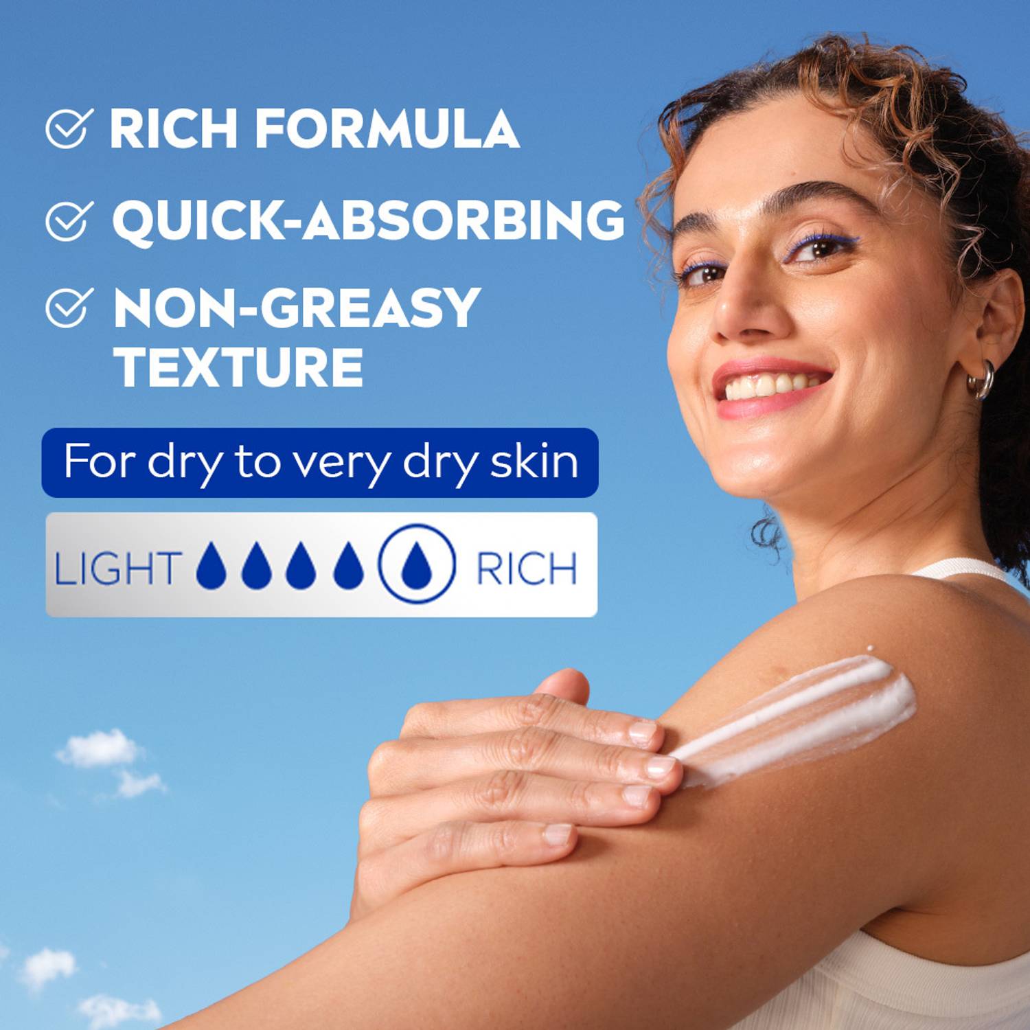 NIVEA Body Milk, Deep Moisture Serum, Almond Oil & Vitamin E - Image 4