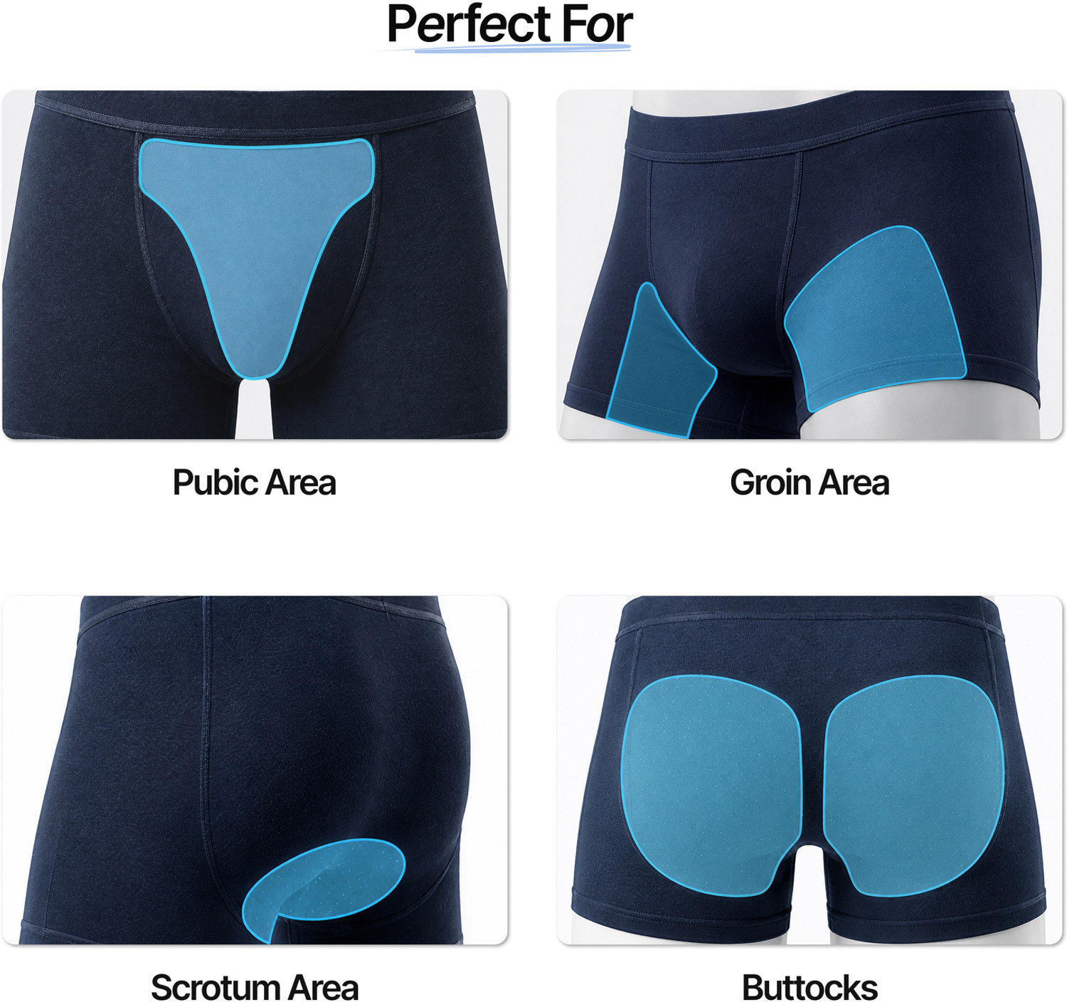 Image of Mannlich Intimate Anti-Chafing Cream for Men - Anti Rash Cream and Lightens Dark Patches