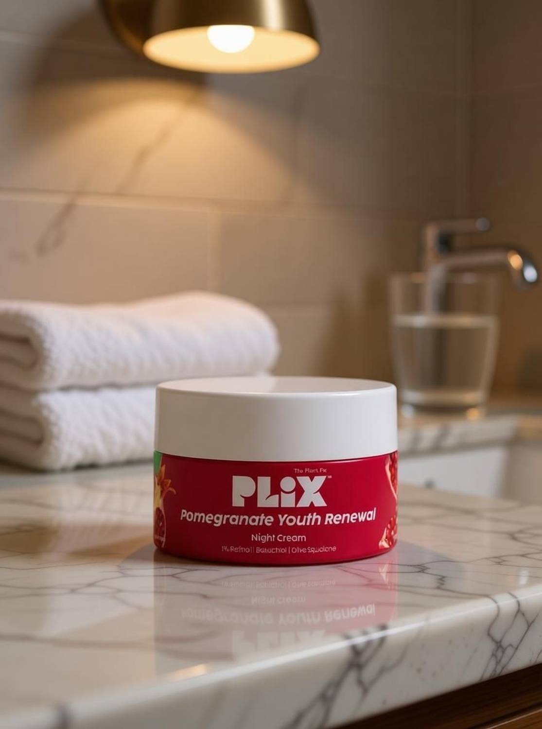The Plant Fix Plix Pomegranate Retinol Night Cream - Image 2