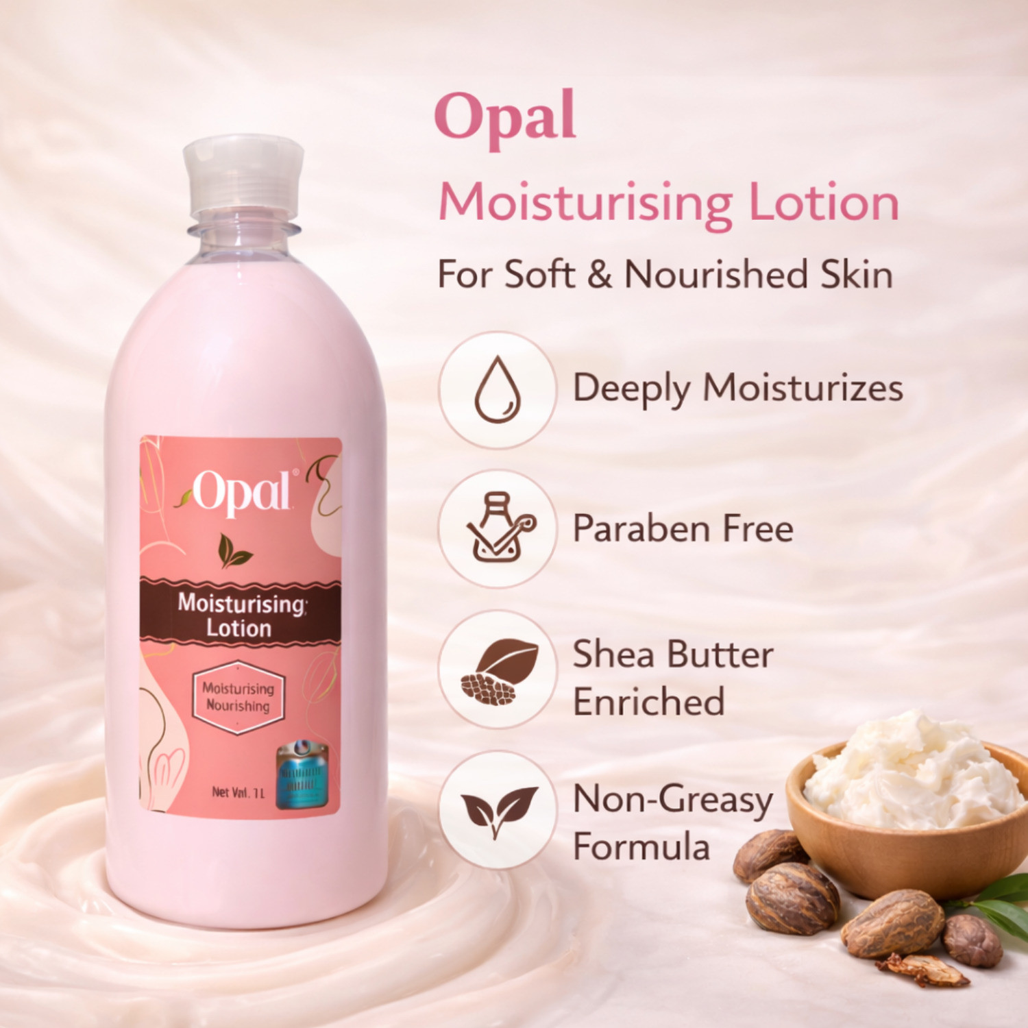 Image of Opal Moisturising Lotion 1000ml