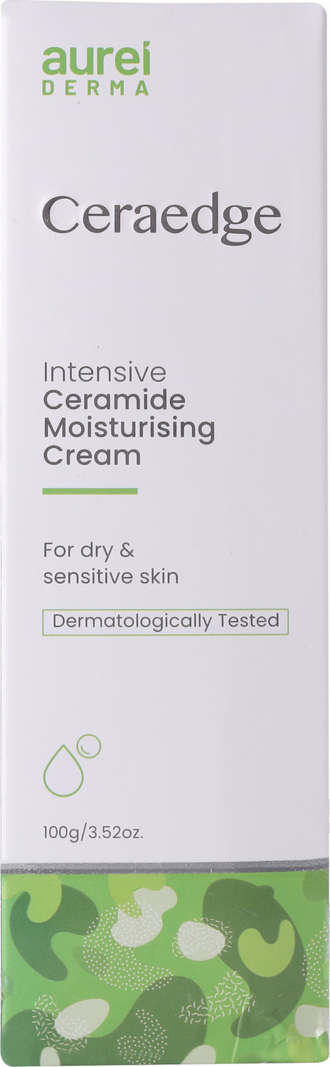 Image of Aurelderma Ceraedge intensive ceramide moisturising cream (100 g)