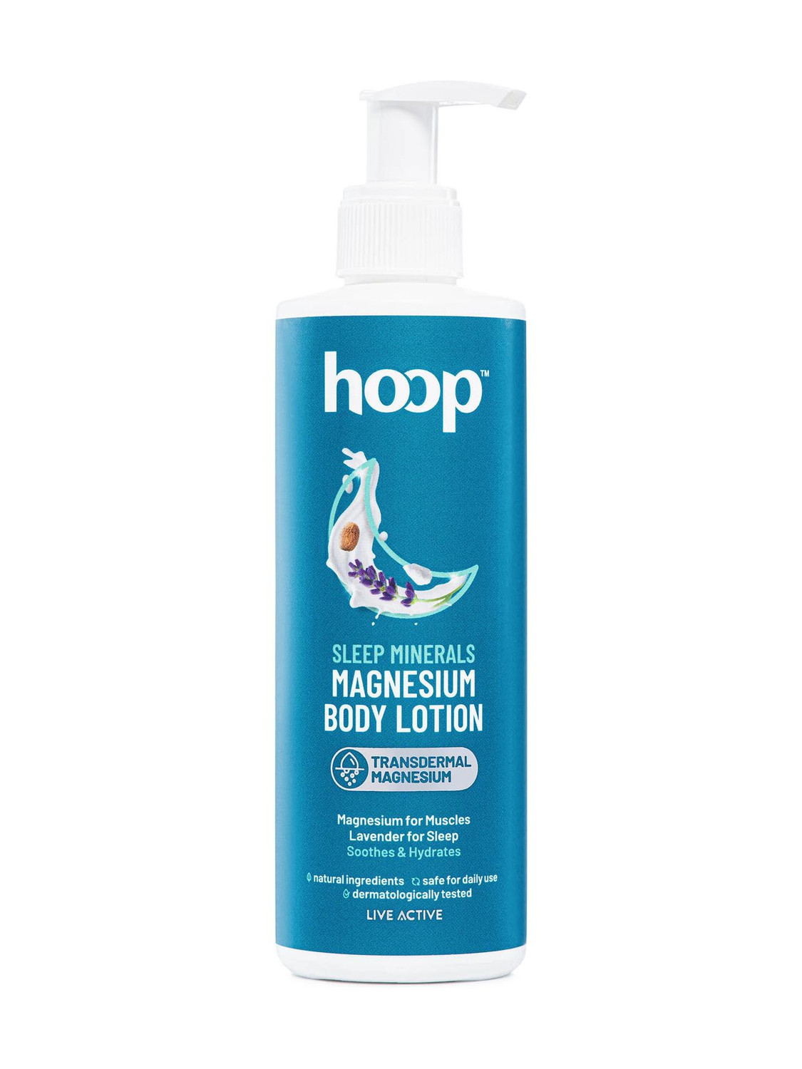 Hoop Sleep Body Lotion - Magnesium & Lavender to Relax Muscles & Moisturize Dry Skin