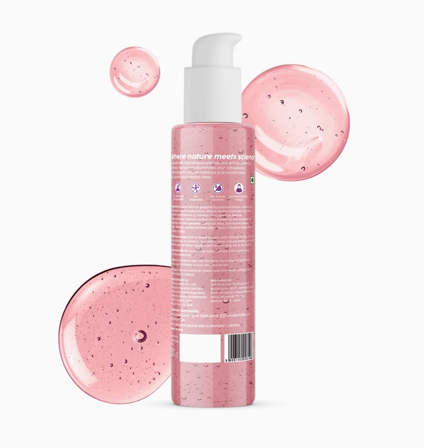 Image of Plix Guava & Roses Glow Fat Water Toner Serum