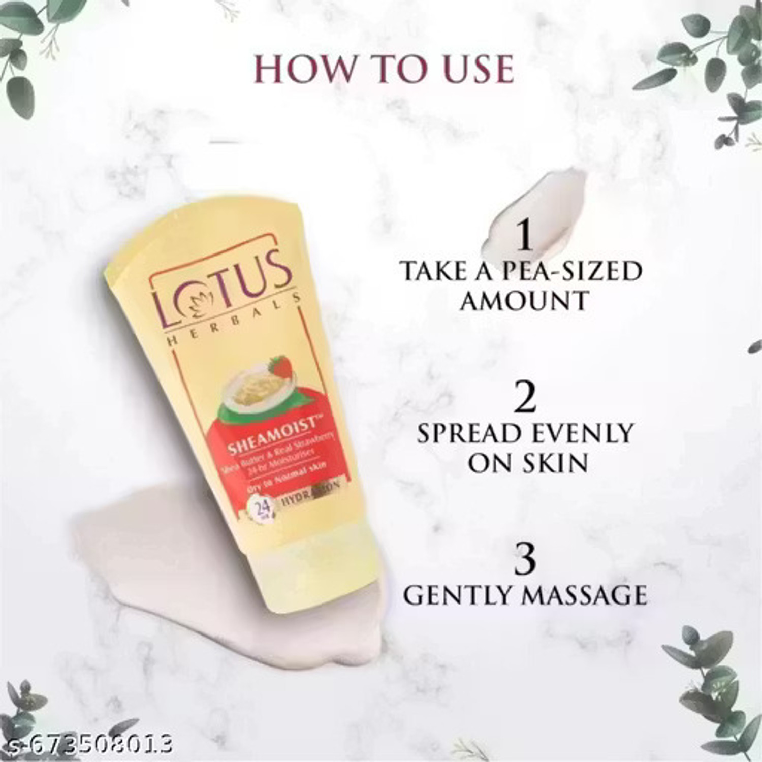 Image of LOTUS HERBALS Sheamoist Shea Butter and Real Strawberry 24 Hr Moisture