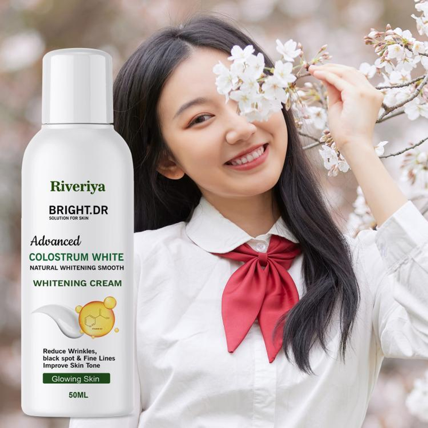 Image of RIVERIYA Whitening cream For Improve Radiant Skin Tone And Dull Skin
