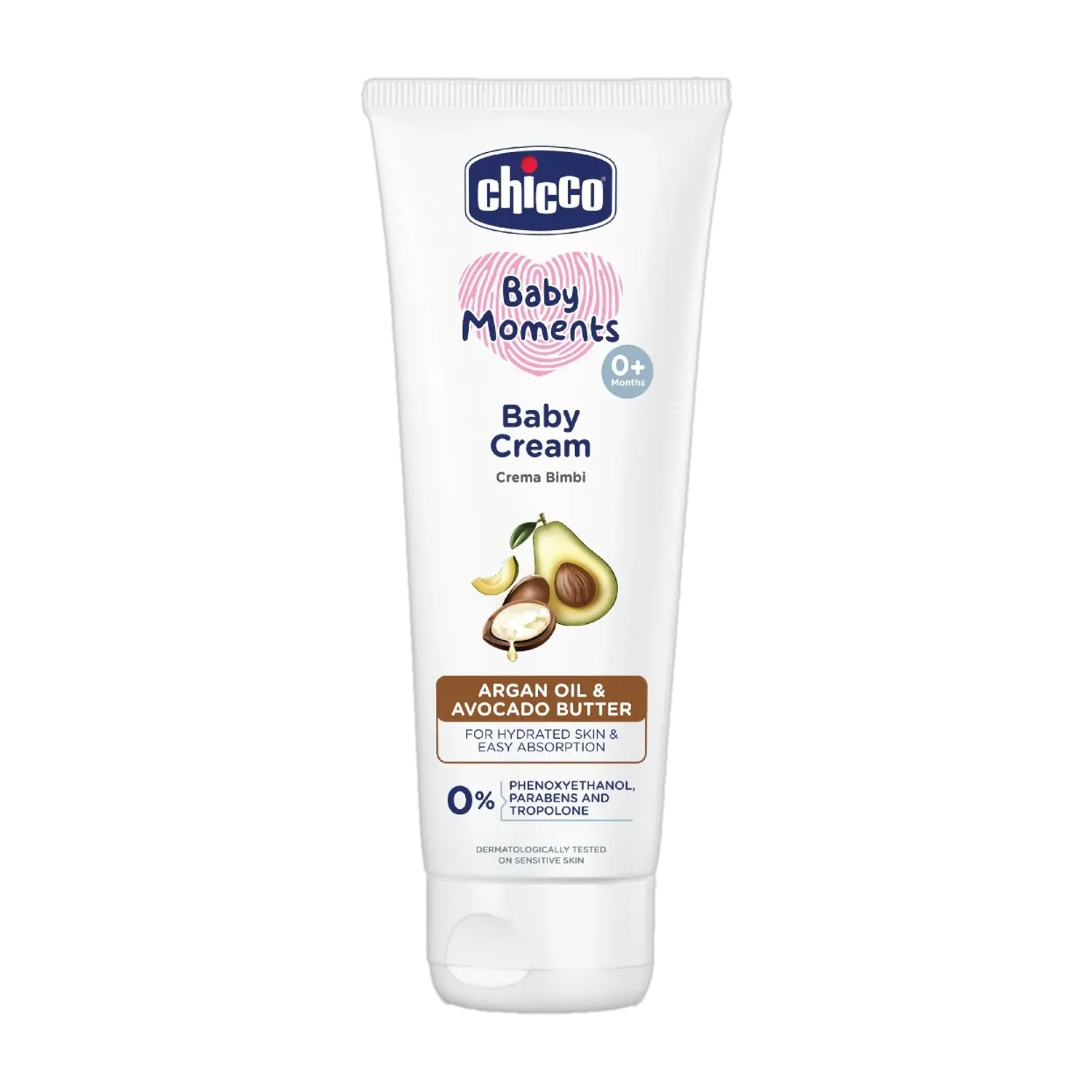 Image of Chicco Baby Cream, Phenoxyethanol, Paraben & SLS Free, 0M+