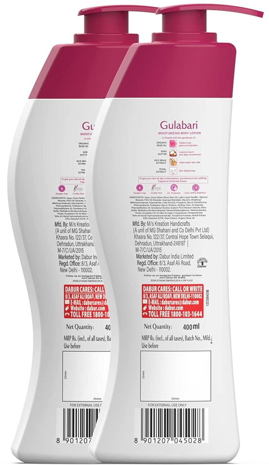 Image of Dabur Gulabari moisturizing body lotion