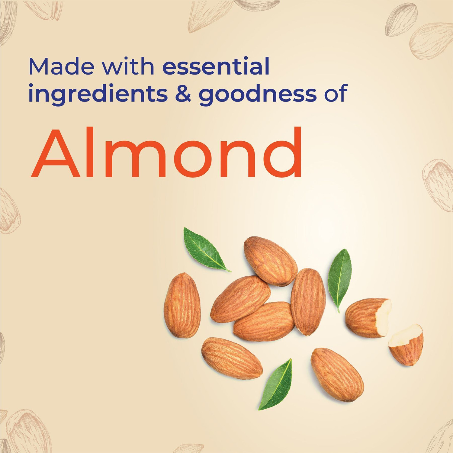 Image of Yuthika Almond Soft Touch Body Lotion For Women & Men | Hydrating, Non-Greasy