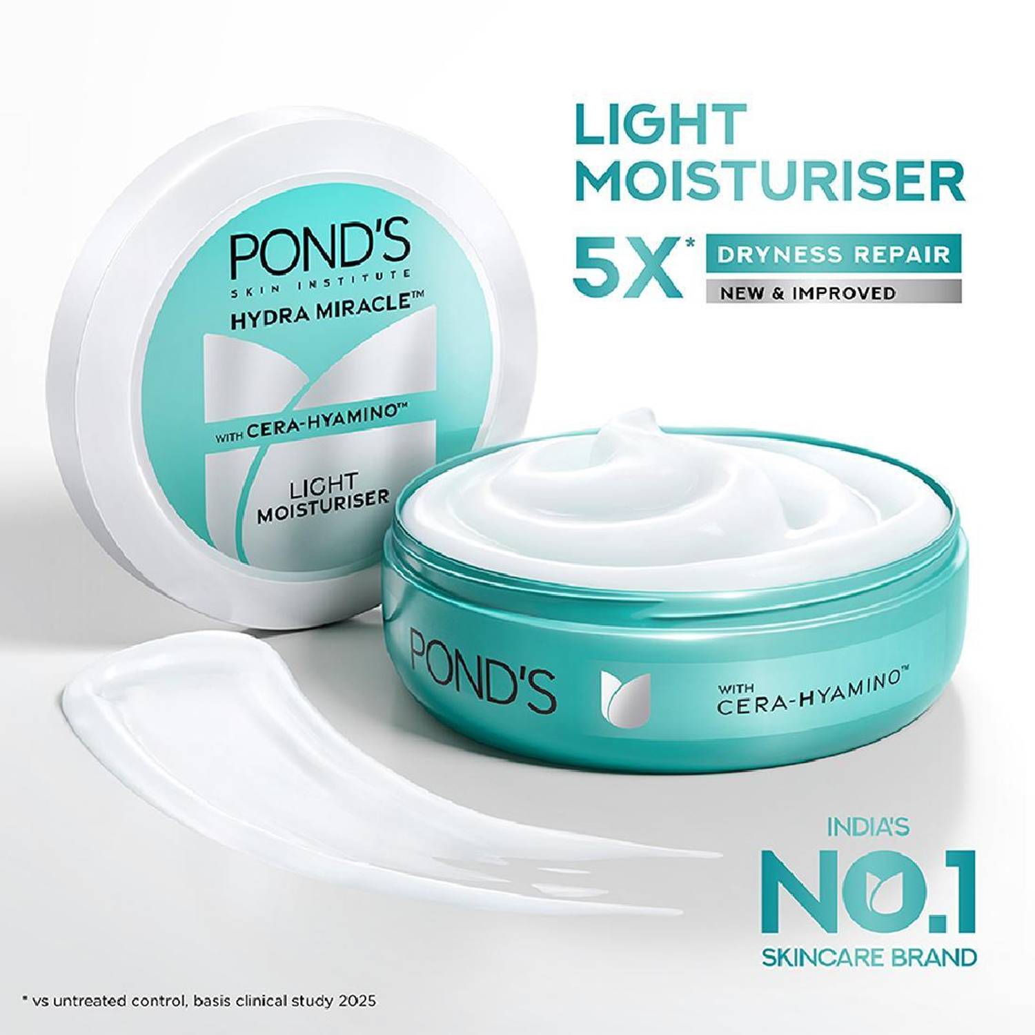 POND's Light Moisturiser with Cera-Hyamino 200 ml - Image 3