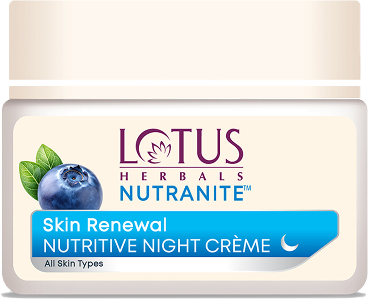 Image of LOTUS HERBALS Nutranite Skin Renewal Nutritive Night Creme