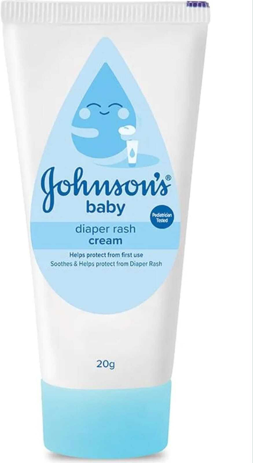 Image of JOHNSON'S Baby Diaper Rash Cream 20g
