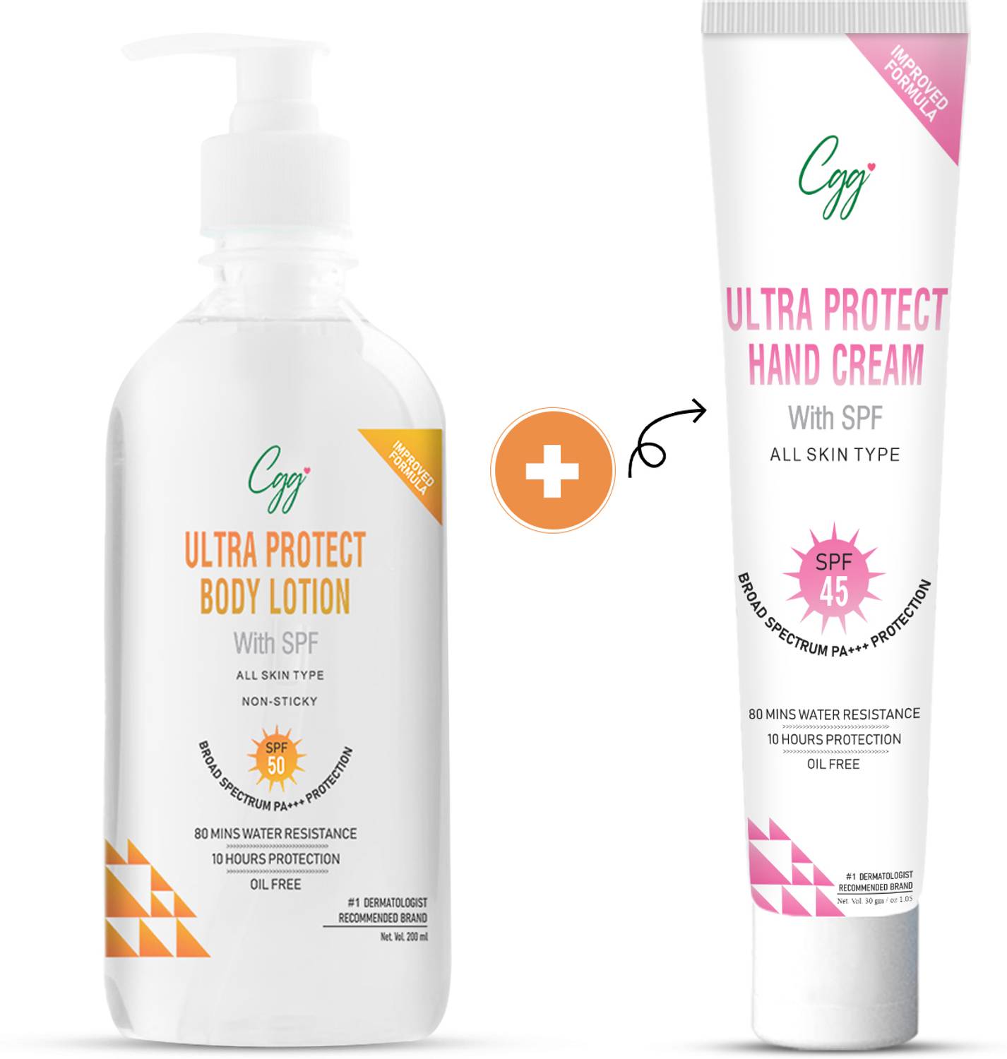 CGG Cosmetics Ultra Protect Body lotion SPF 50 Broad Spectrum PA+++ Protection-200ml
