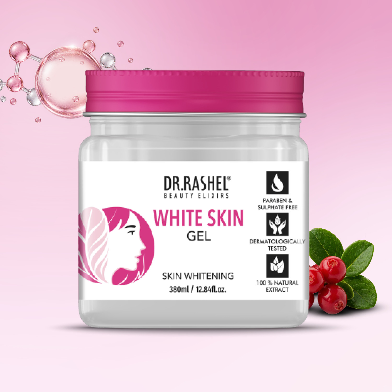 DR.RASHEL White Skin Gel for Face & Body | Skin Lightening, Pigmentation & Even Tone