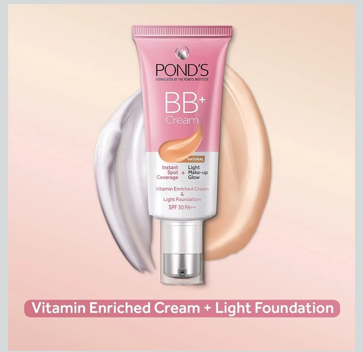 Image of POND's BB Cream Instant Spot Coverage Light Make-up Glow Natural 30g (30 ml)