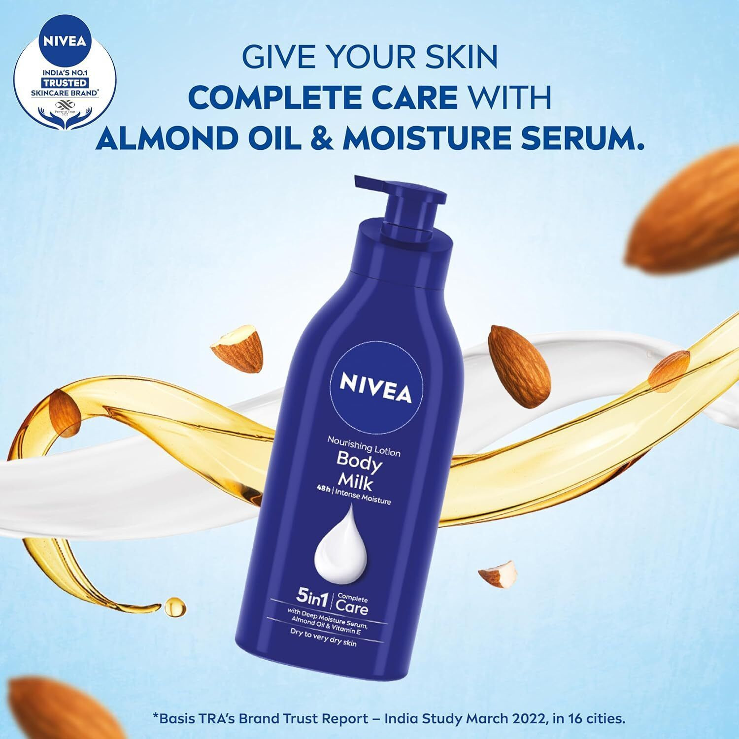 Image of NIVEA Nourishing Body Milk 600ml Body Lotion For Very Dry Skin