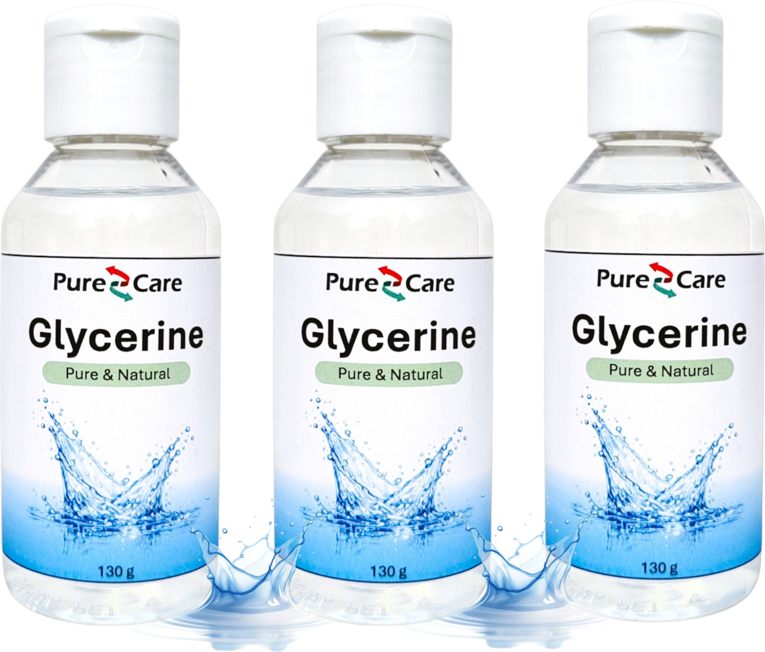 Image of Global G.M.B.G Pure Care Organic Glycerine for Hair & Skin Glowing | Brightening | Anti-Aging