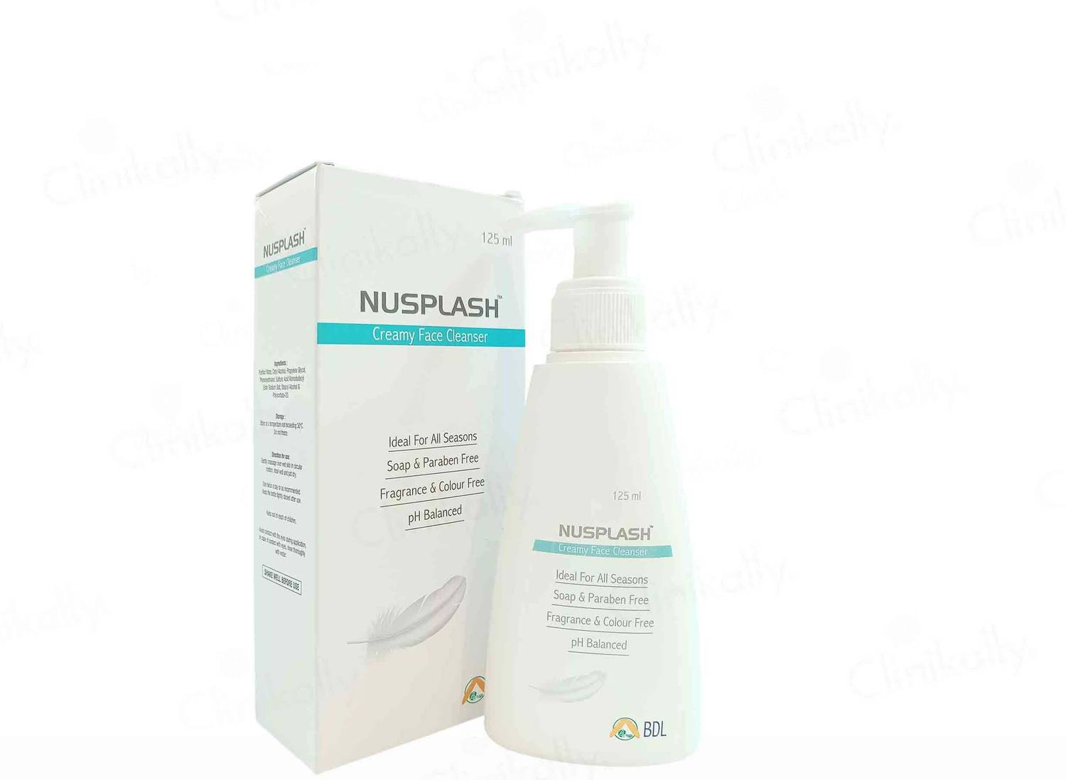 bdl Nusplash creamy face cleanser