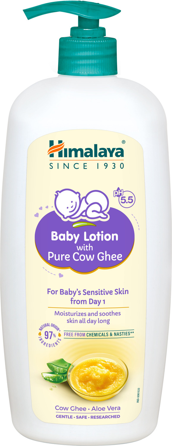 Image of HIMALAYA Baby Lotion With Pure Cow Ghee 700mL | Ph5.5 | Safe For Newborns' Sensitive Skin