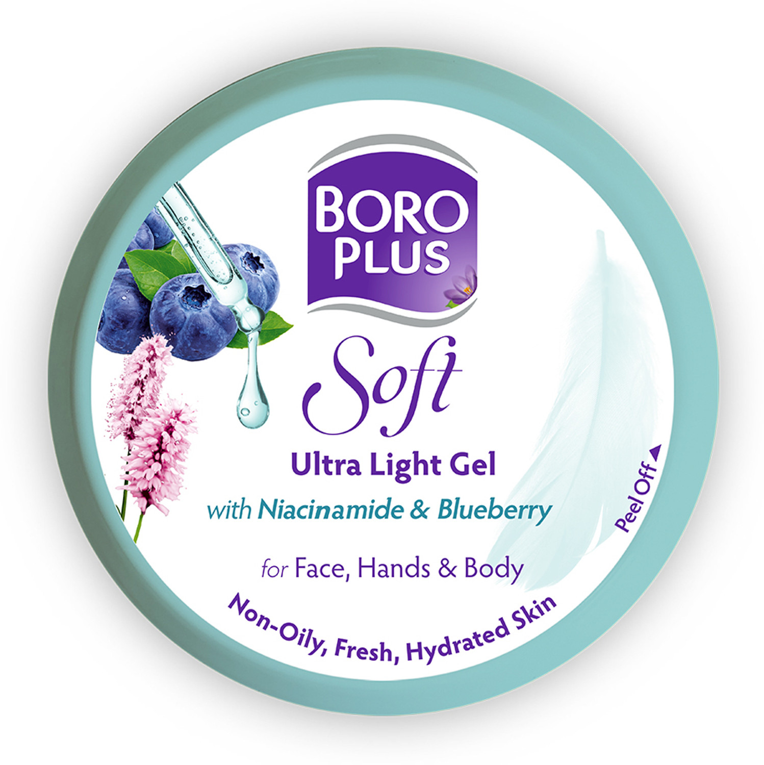 Image of BOROPLUS Soft Ultra-Light Gel with Purple Ginseng & Niacinamide, 3X hydration