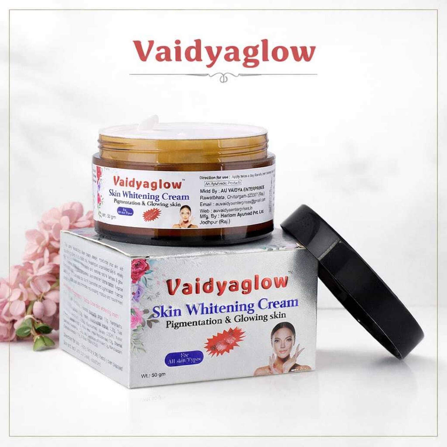 vaidyaglow glutathione skin whitening Vaidyaglow Skin Whitening & Brightening Combo