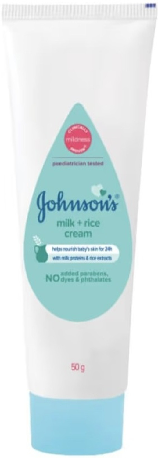 Image of JOHNSON'S Baby Milk & Rice Cream Allways Keep Soft & Smooth Your Baby's Delicate Skin