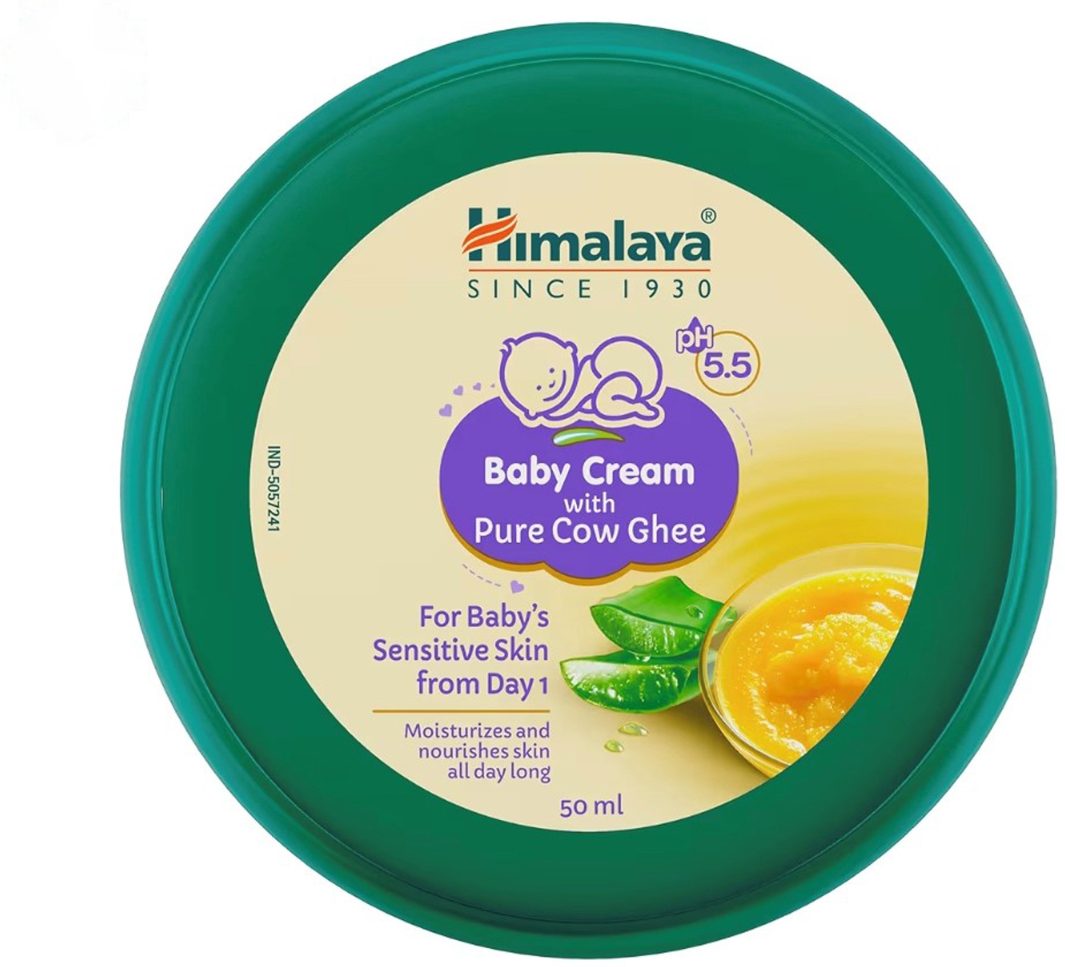 Image of HIMALAYA Baby Cow Ghee Cream For Baby's Delicate Skin
