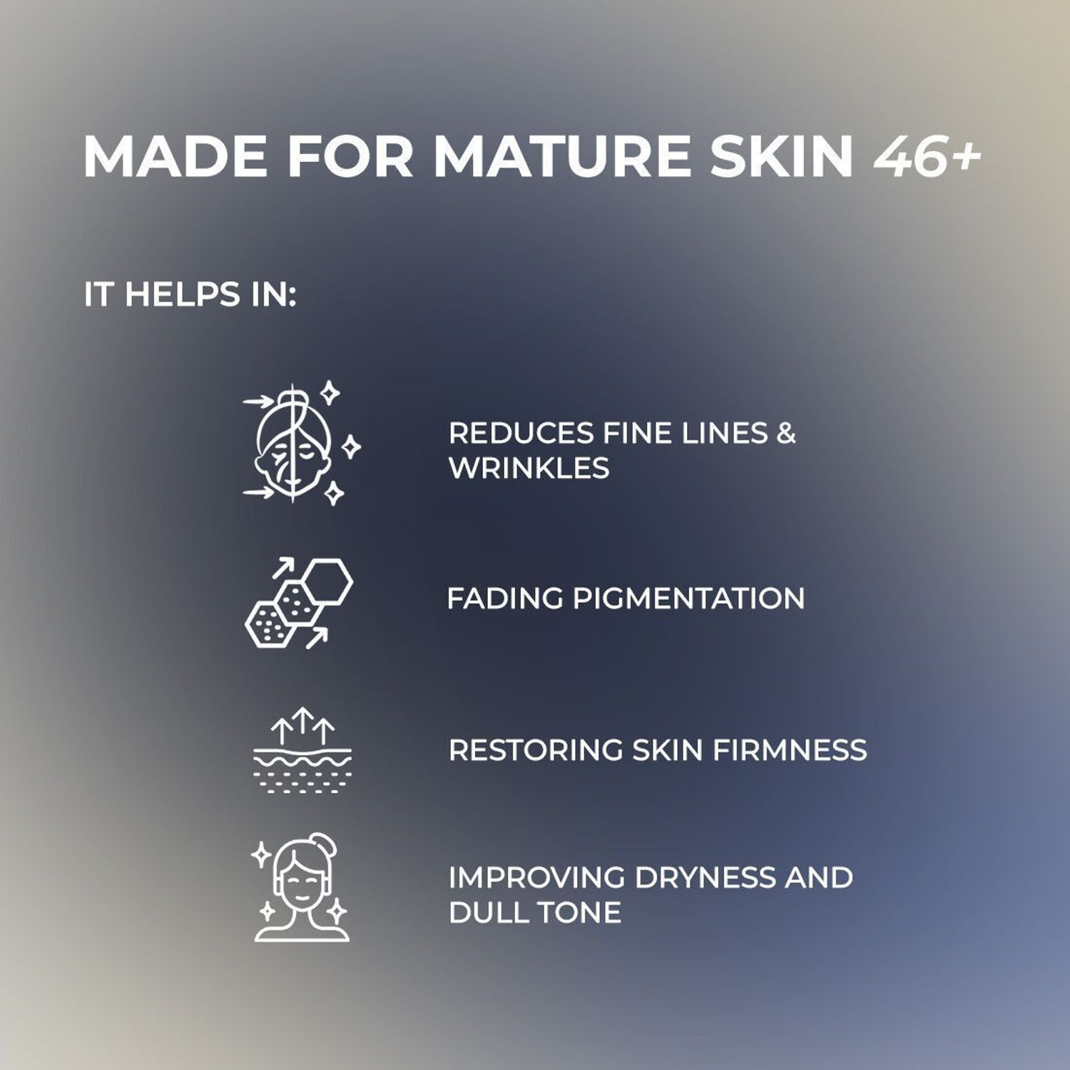 Image of vanaura organics Rejuvinita Gold Overnight Regenerist Nourishing Cream 46+(46 to 60+years)