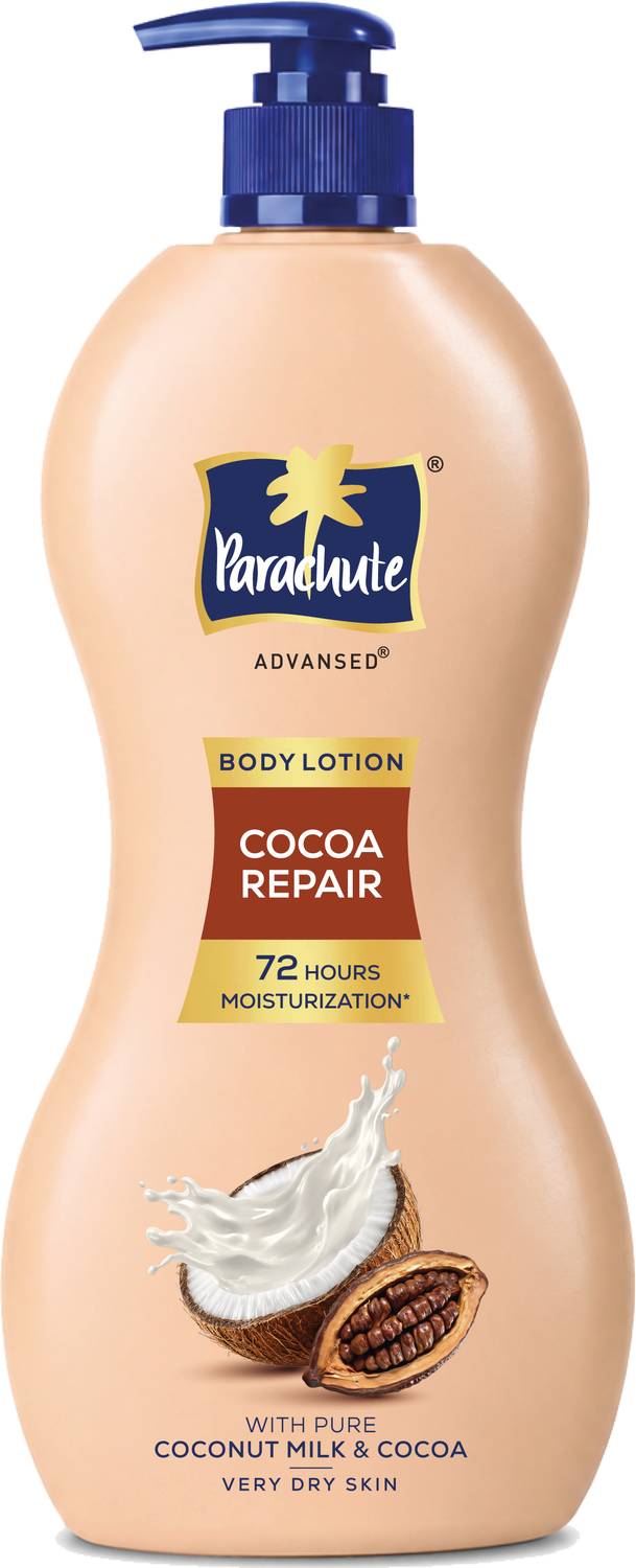 Parachute Advansed Cocoa Repair Body Lotion at ₹208 (68% Off) – Flipkart