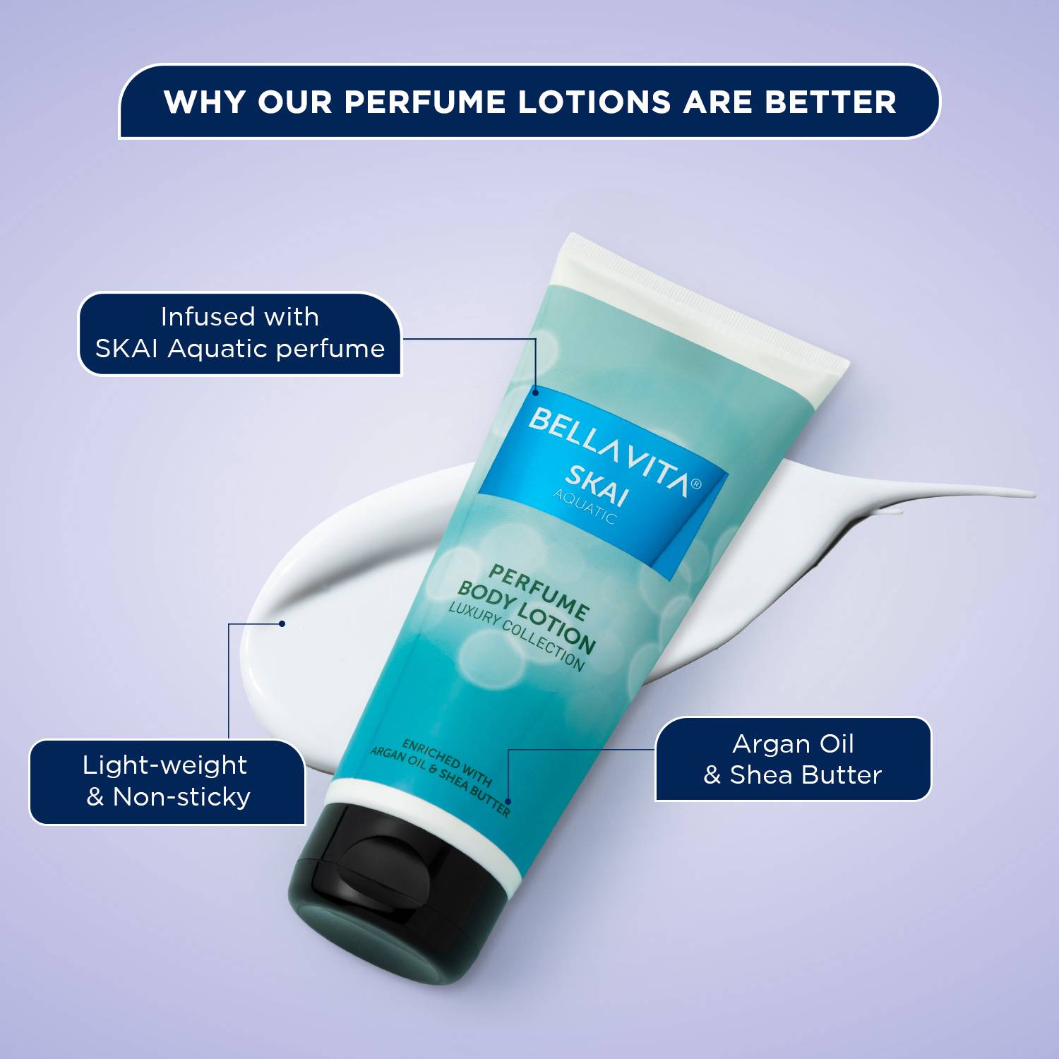 BELLAVITA SKAI Aquatic Perfume Body Lotion - Image 4