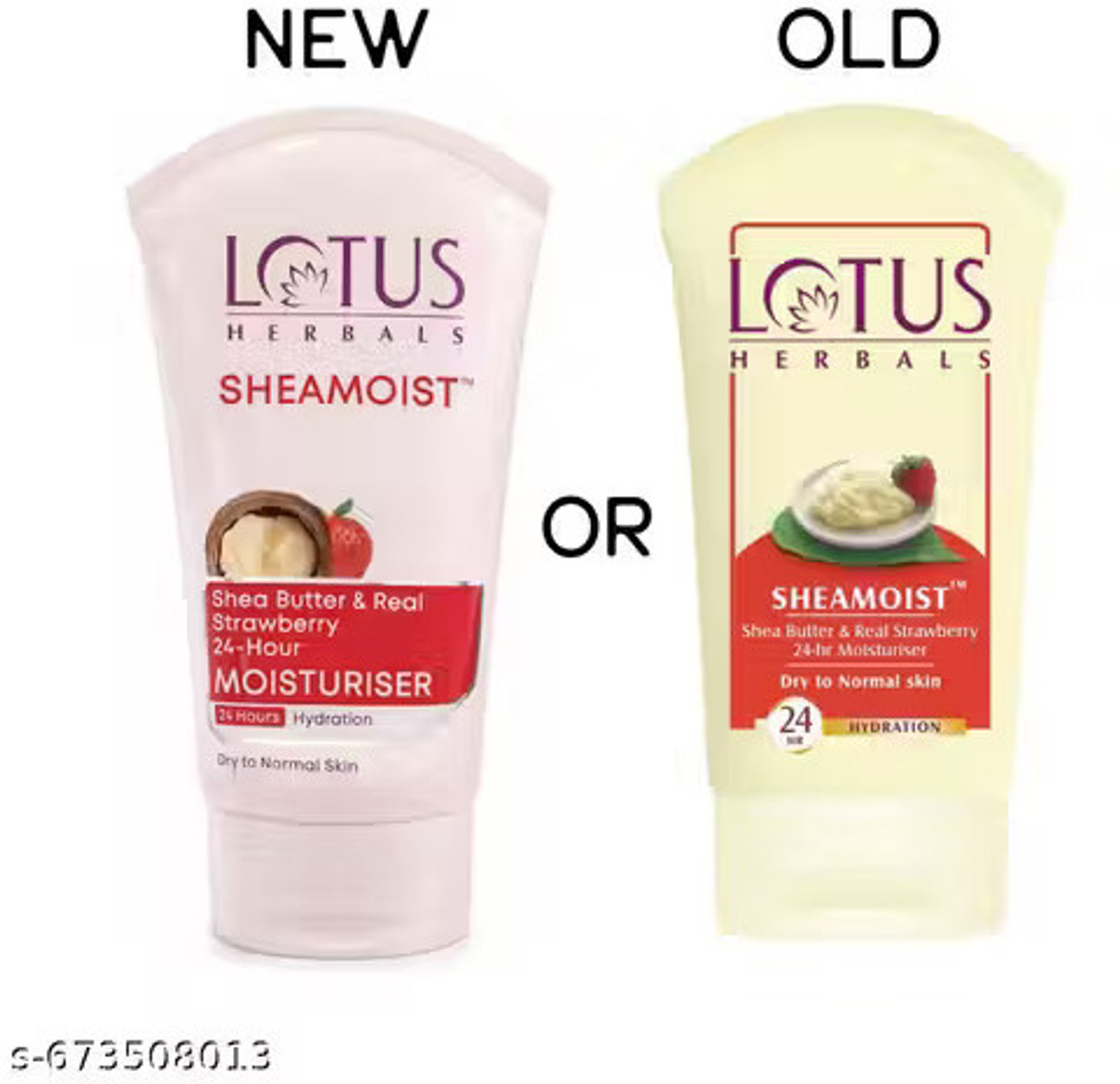 Image of LOTUS HERBALS Sheamoist Shea Butter and Real Strawberry 24 Hr Moisture