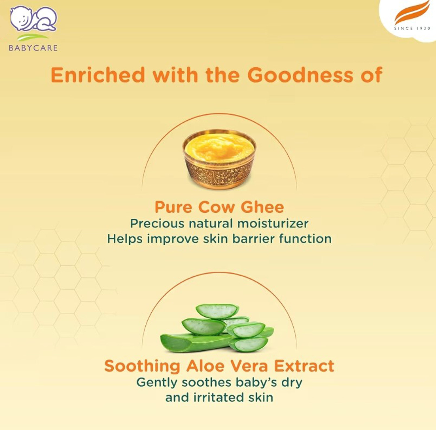 Image of HIMALAYA Baby Cow Ghee Cream For Baby's Delicate Skin