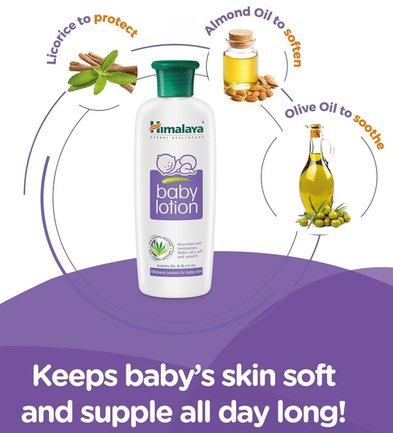 Image of HIMALAYA Extra Moisturizing Baby Lotion