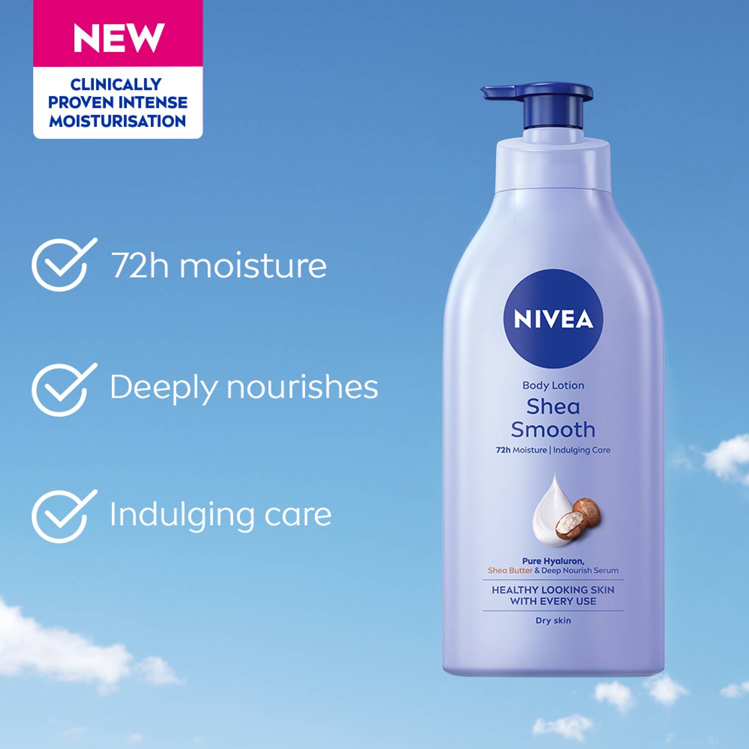 NIVEA Shea Smooth Moisturizer Lotion - Image 3