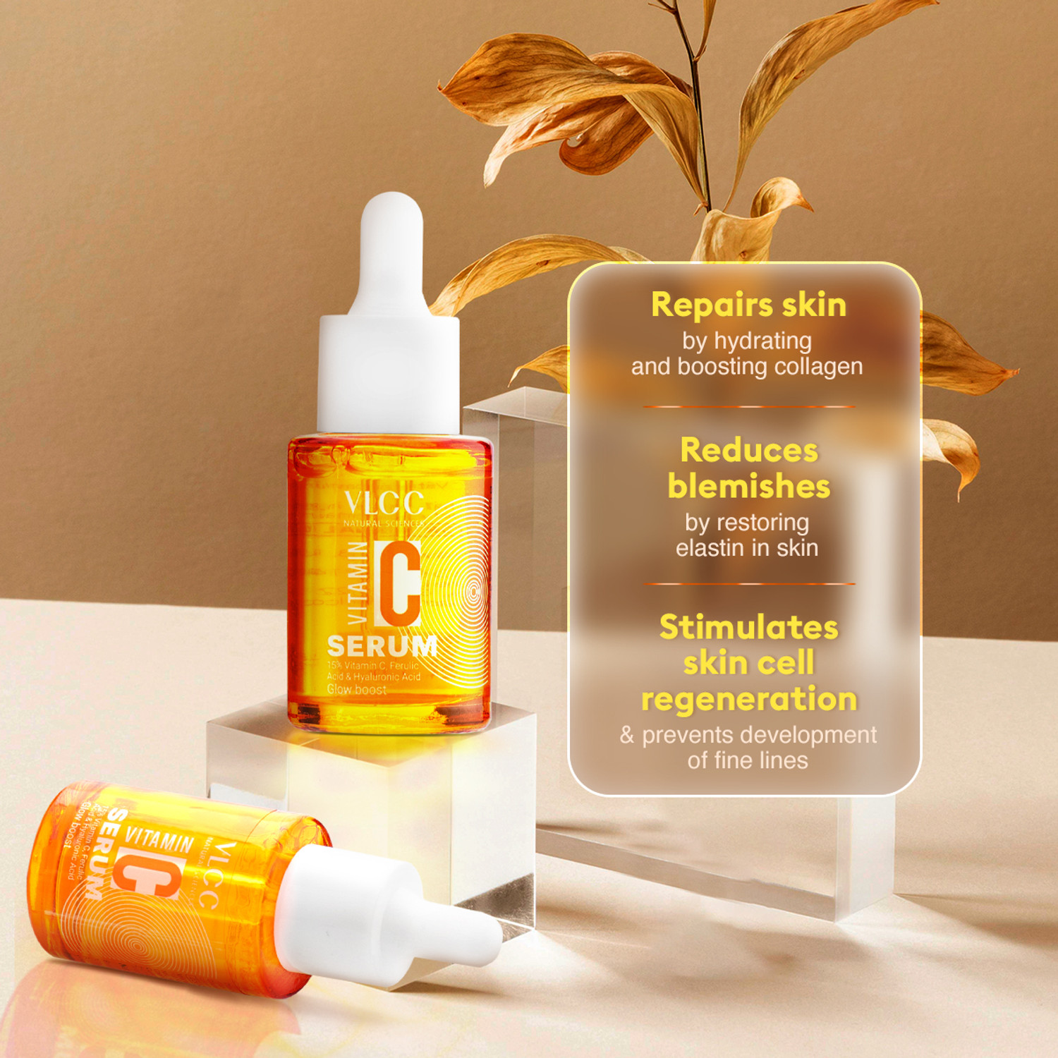 Image of VLCC Vitamin C Serum - Glow Boost with 15% Vitamin C