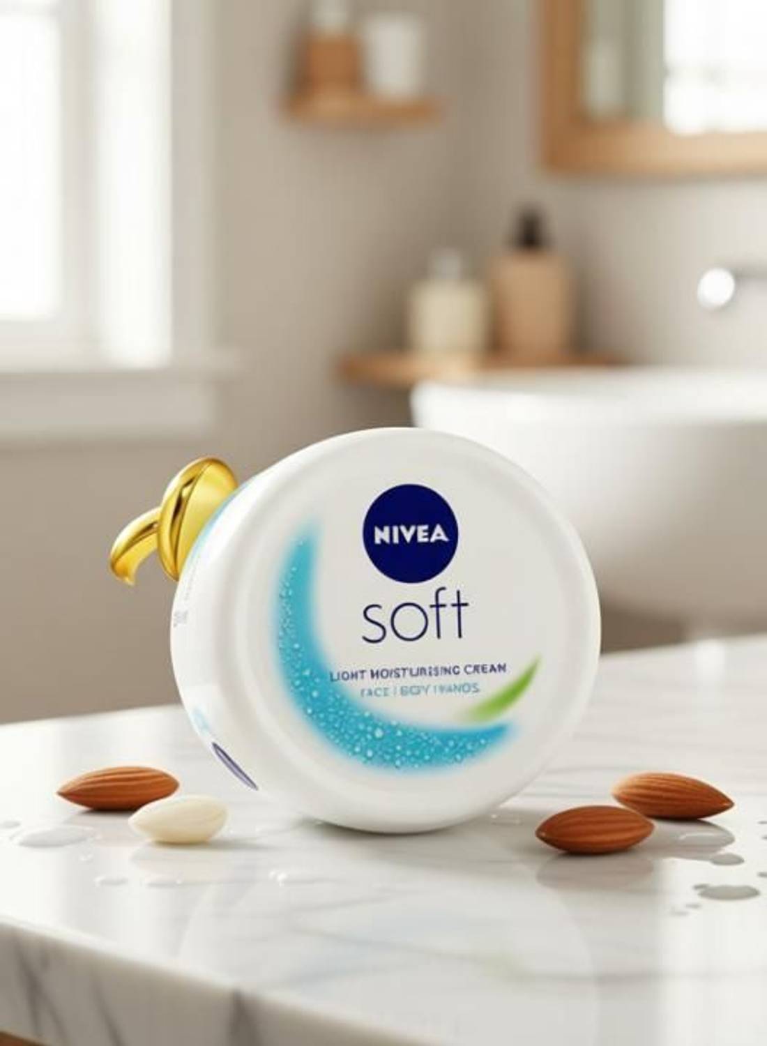 NIVEA Soft Light Moisturizing 300ml Crèam - Image 2